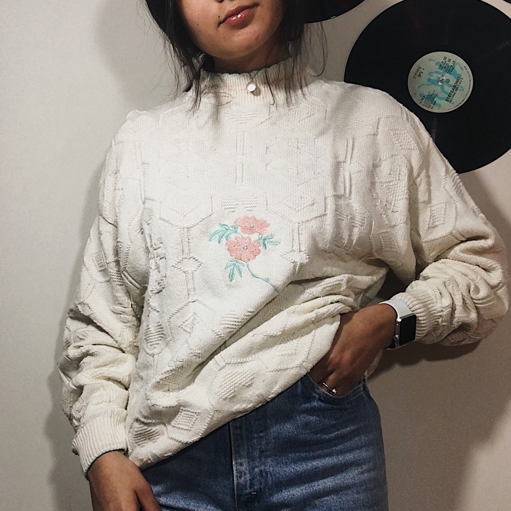 Perfect Pastel Granny Sweater